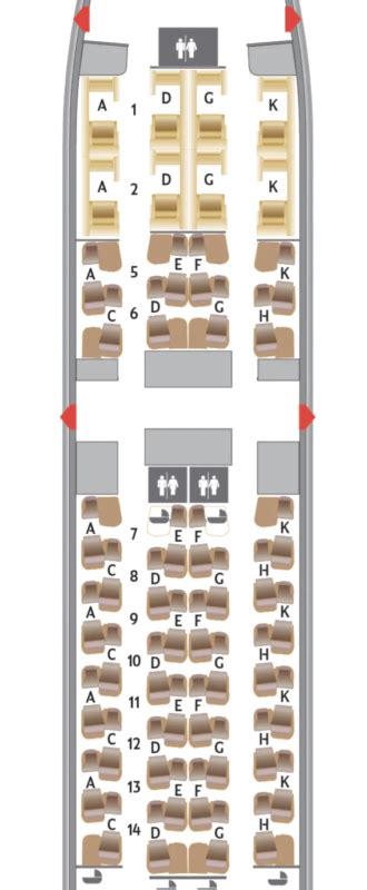 777-300er seat map etihad|Seat Map Etihad Airways Boeing B777 300ER 2 class V1.